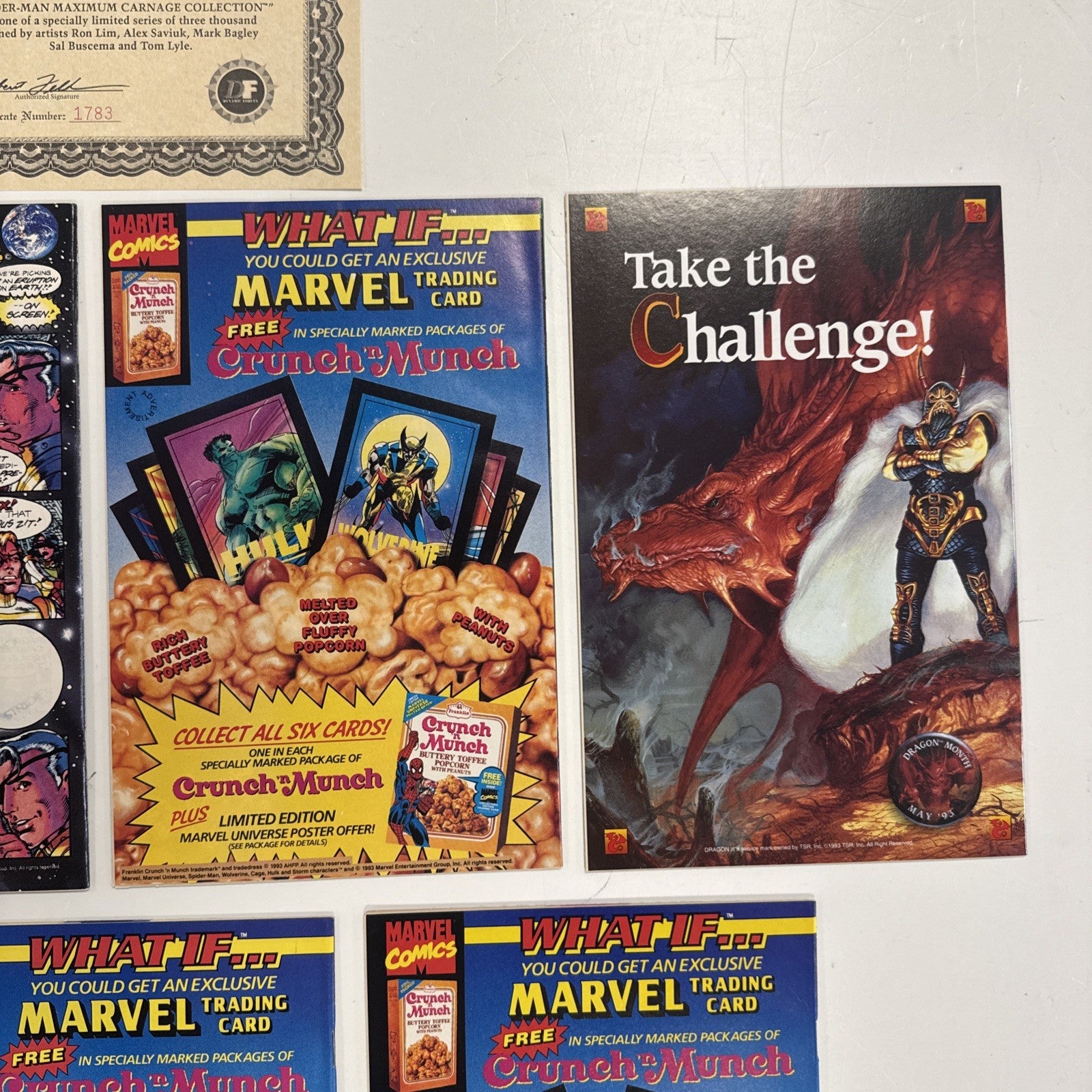 Spider-Man Maximum Carnage #1-14 Complete All signed except 11 Dynamic Forces **6