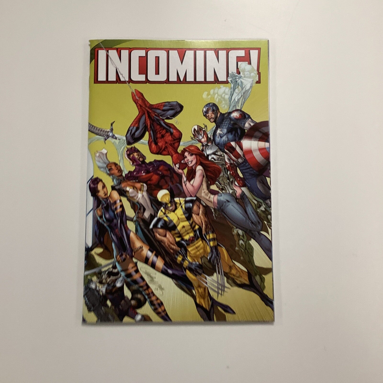 Incoming #1 2020 NM J. Scott Campbell 1:100 Hidden Gem Wraparound Variant0