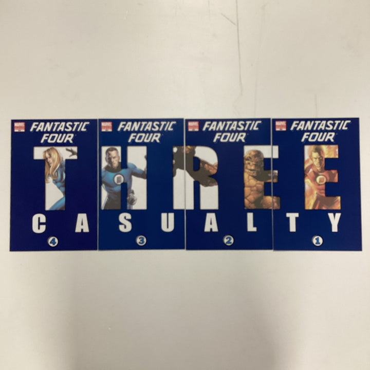 Fantastic Four #583-586 2009 NM 2nd/3rd Print Connecting Variant0