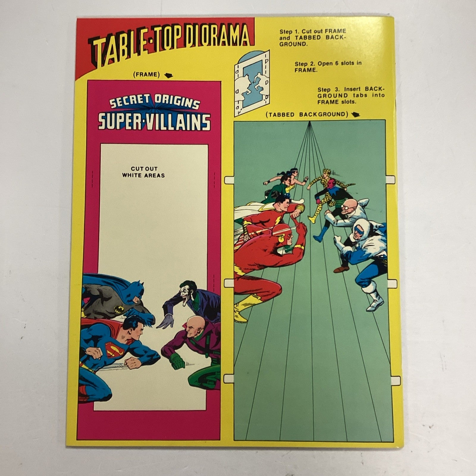 DC Limited Collectors Edition Secret Origins Super-Villains 1975 VF/NM4