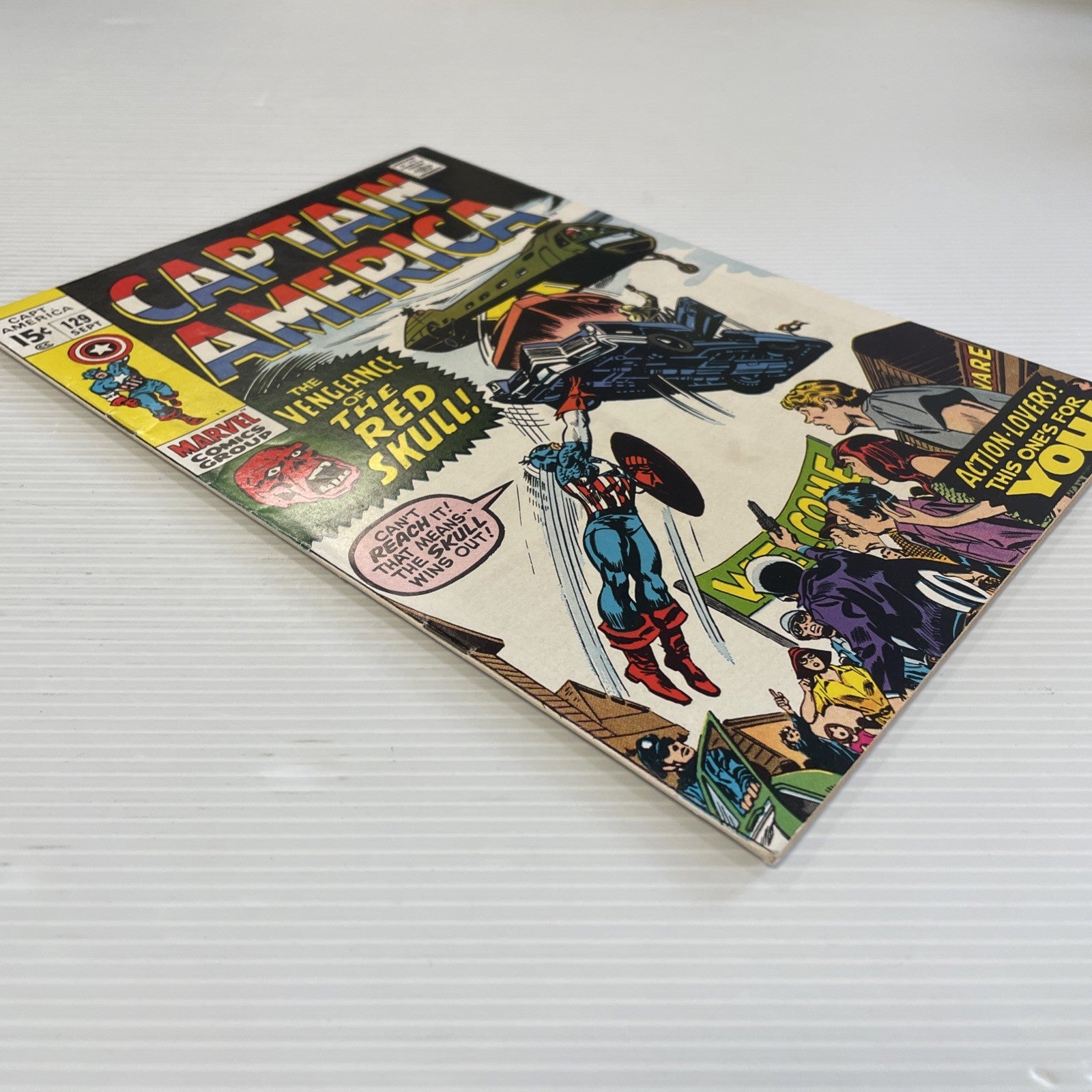 Captain America #129 1970 FN/VF3