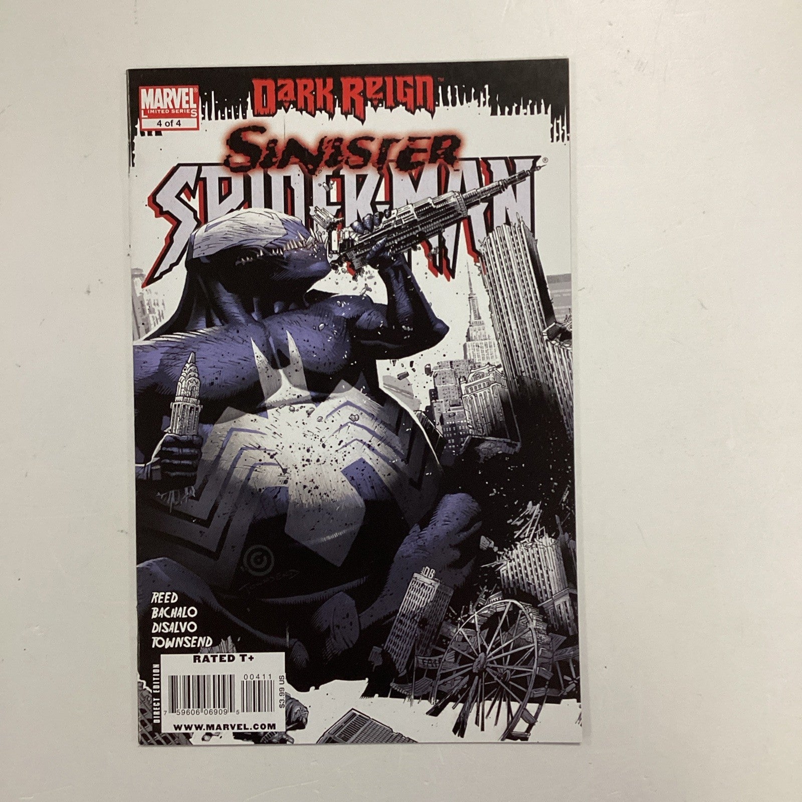 Sinister Spider-man Dark Reign  #1-4 2009 VF/NM Complete Set20