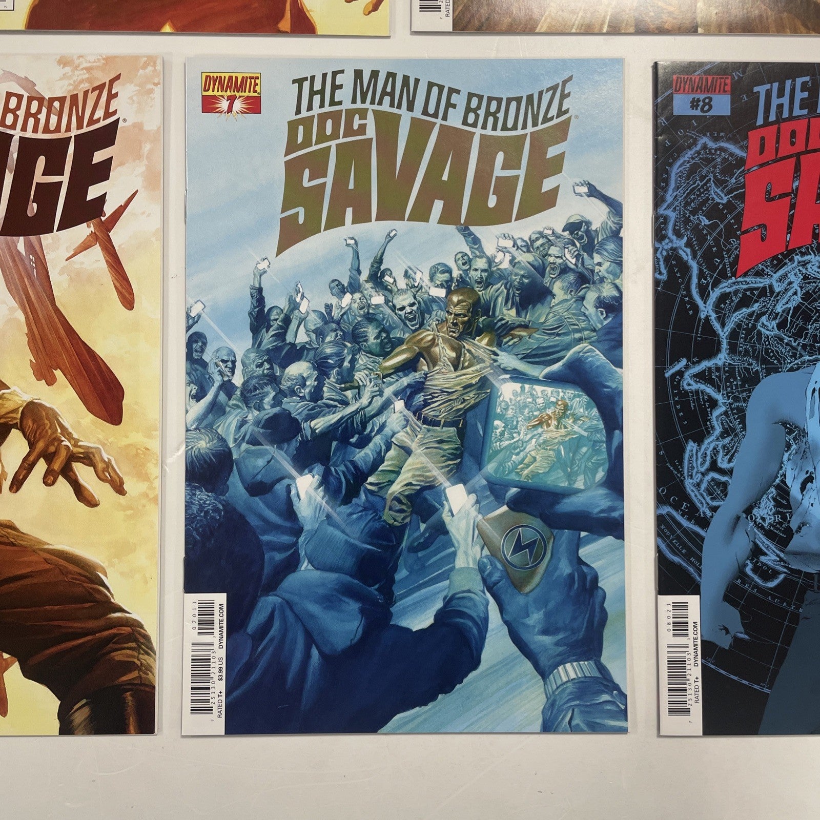 Doc Savage #1-8 & Annual 2013 NM Complete Set Dynamite7