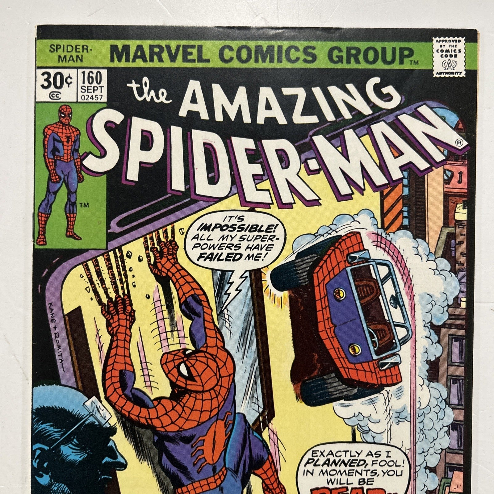 Amazing Spider-Man #160 1976 VF+1