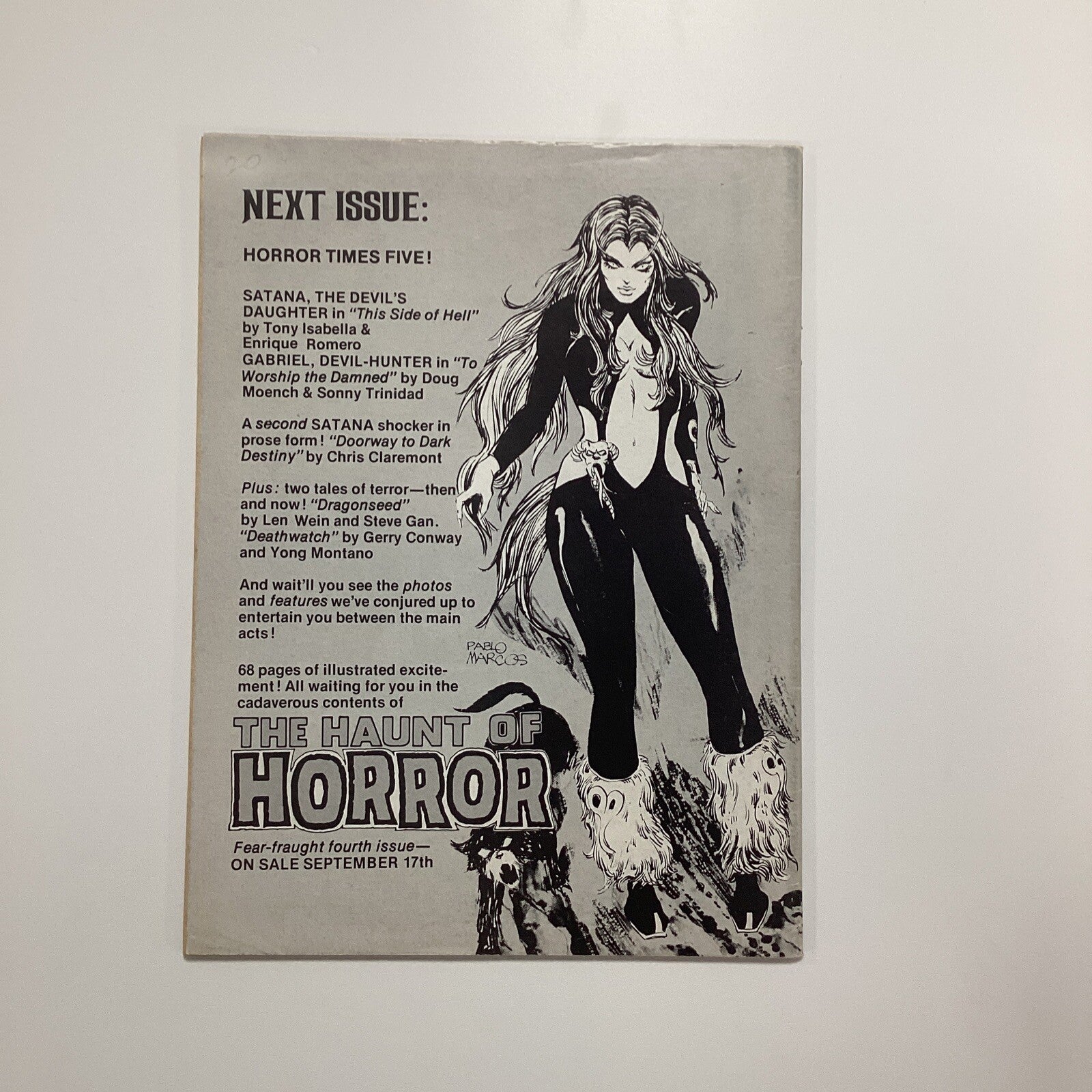Haunt Of Horror #3 1974 FN-5
