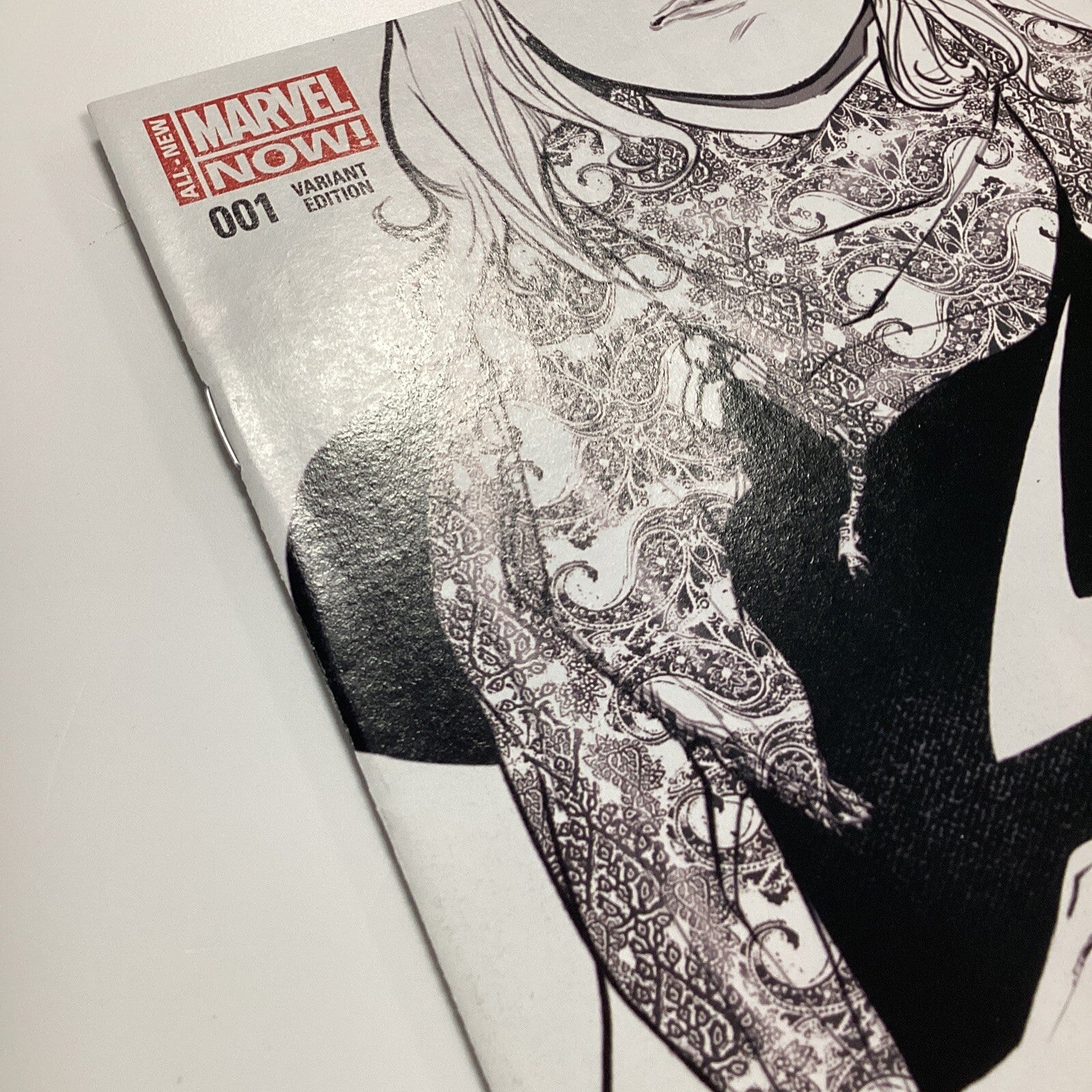 Ms Marvel #1 2014 NM B&W variant5