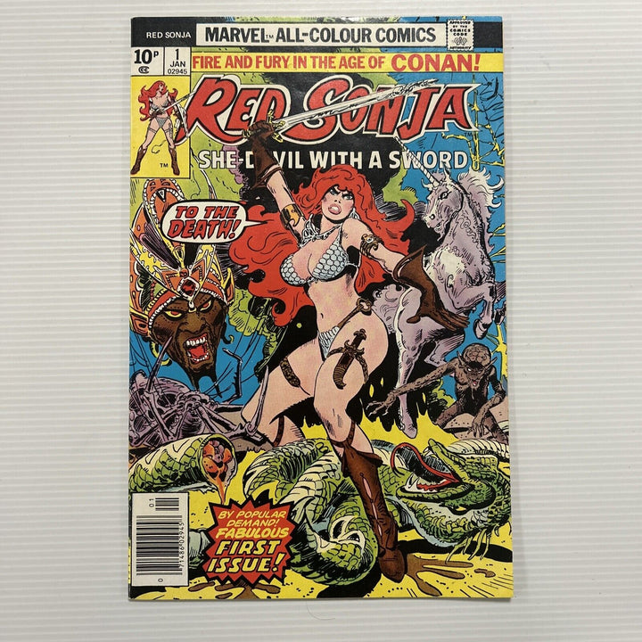 Red Sonja #1 1977 VF- Pence Copy