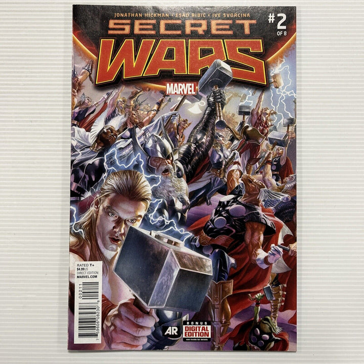 Secret Wars #2 2015 VF/NM 1st Appearance God Emperor Doom