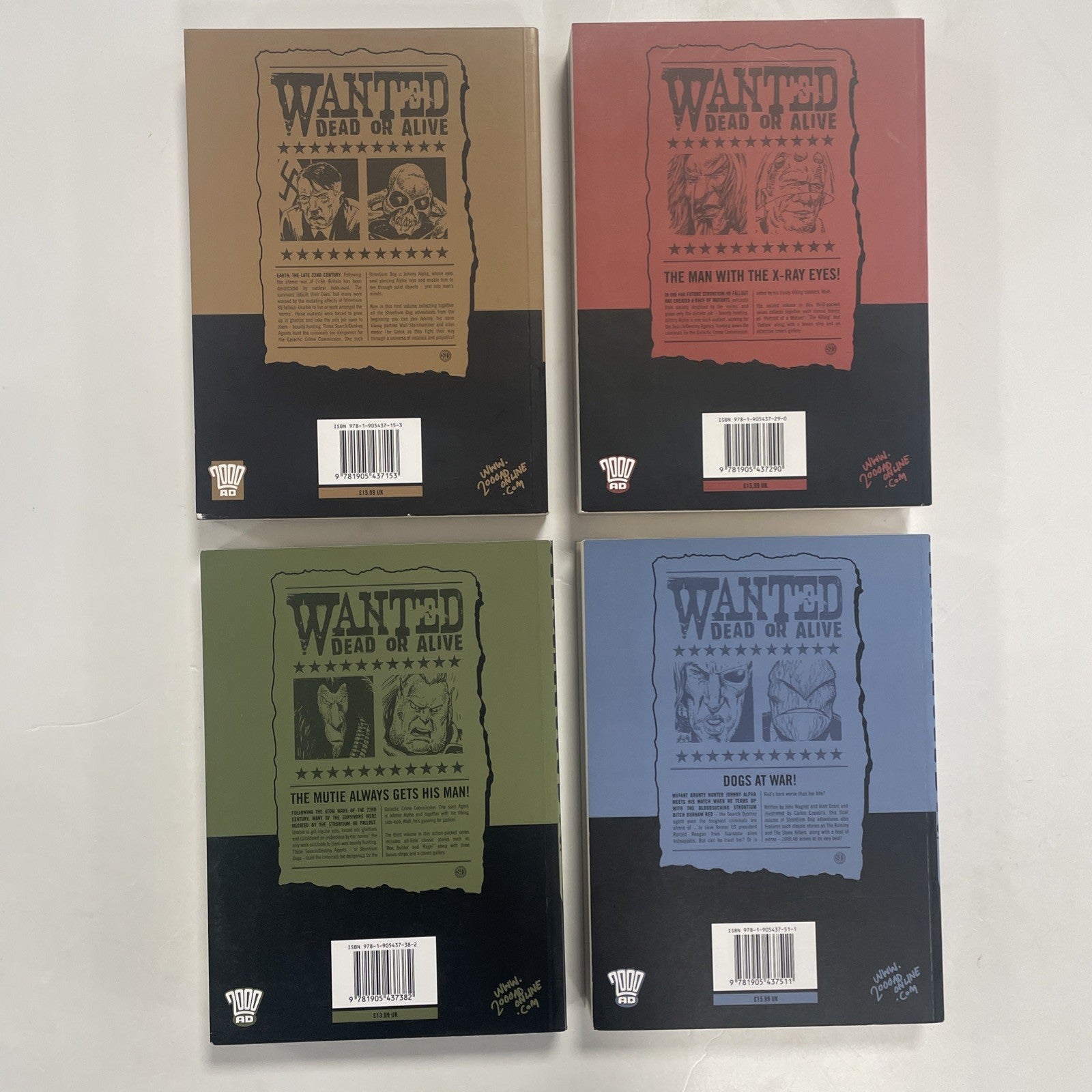 Strontium Dog: Search/Destroy Agency Files Vol 01-03 Graphic Novel 2000AD6