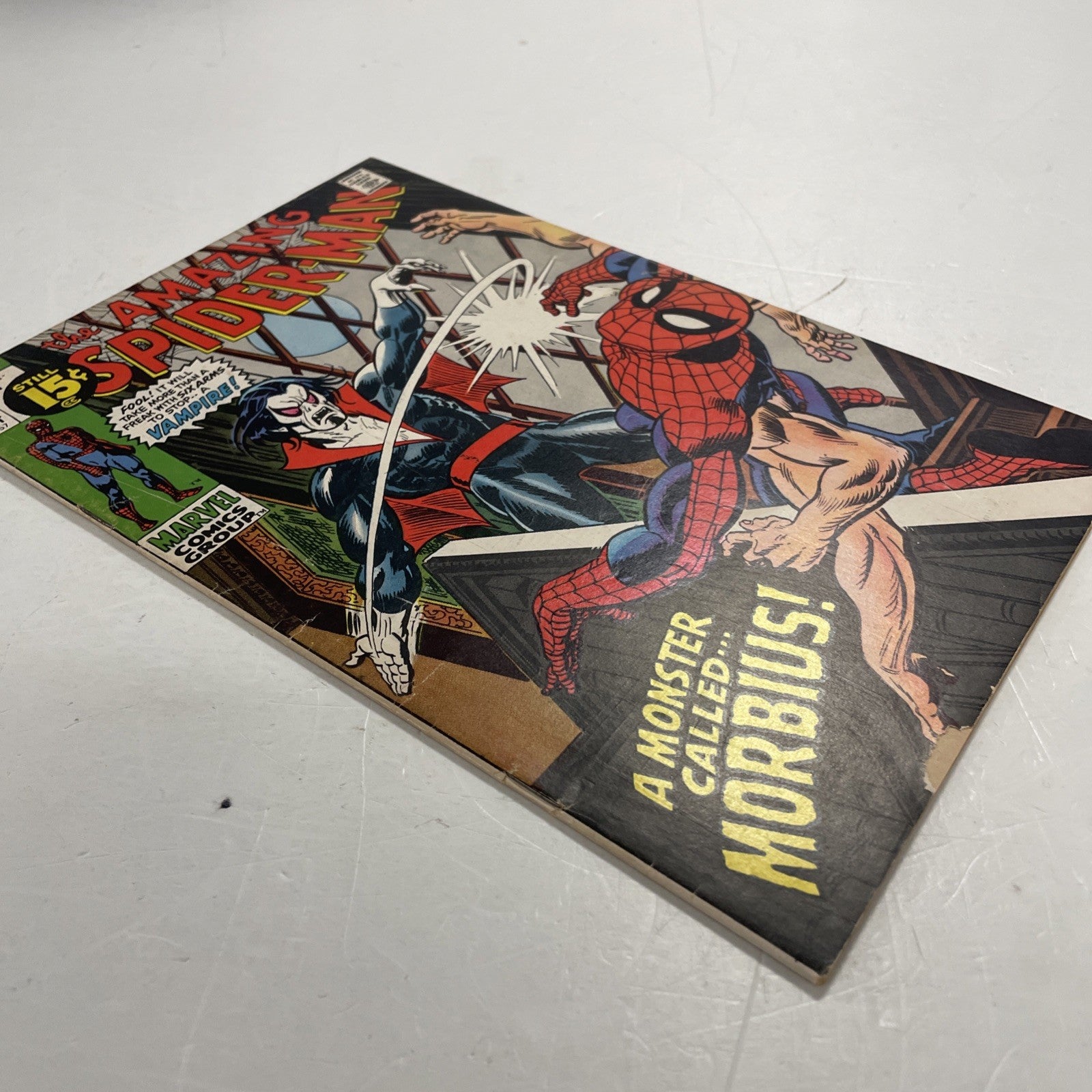 Amazing Spider-Man #101 1971 VG+ 1st Appearance of Morbius National Diamond Sale3