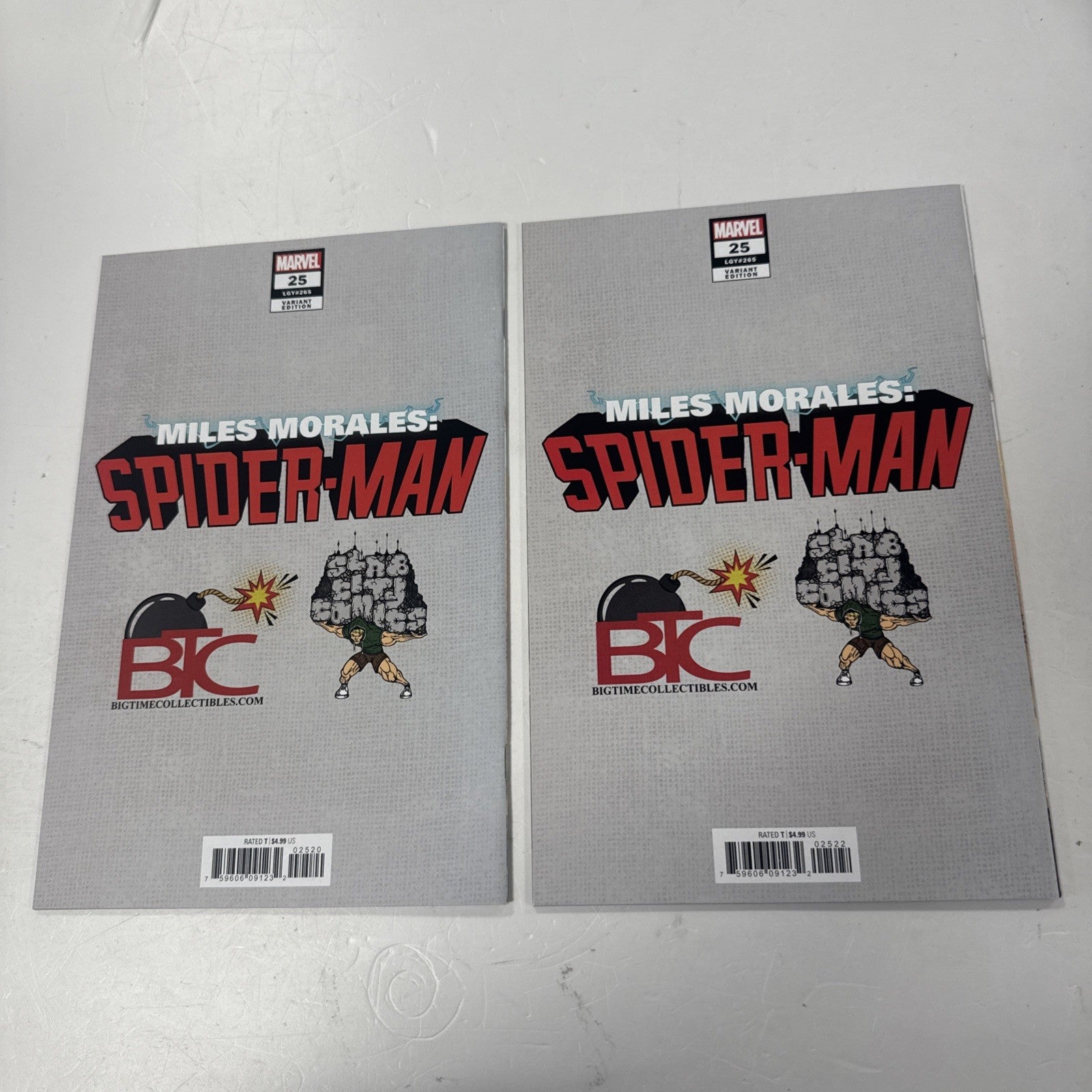 Miles Morales: Spider-man #25 2021 Ron Lim Trade Dress & Virgin Variant Cover3