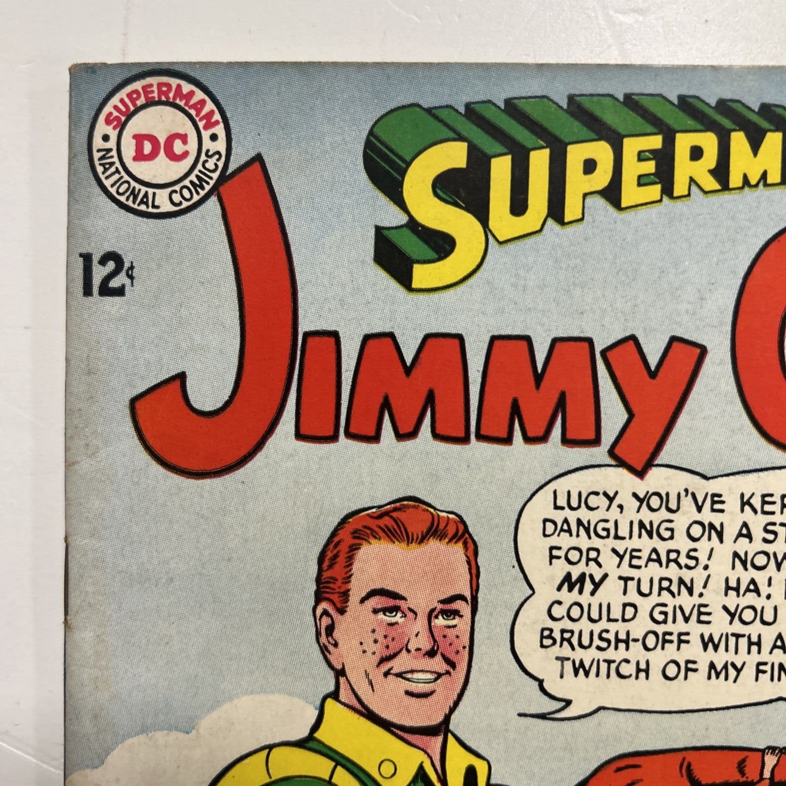 Superman's Pal Jimmy Olsen #77 1964 VG Pence Stamp3