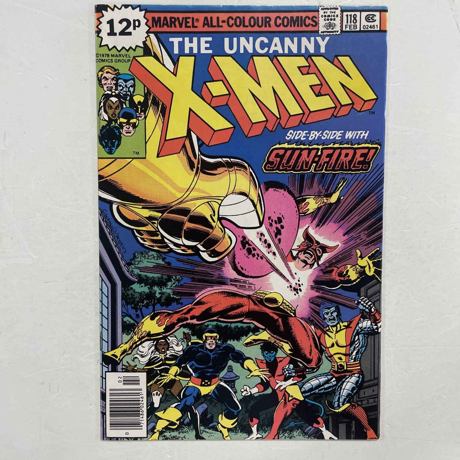 Uncanny X-Men #118 1978 VF- Pence Copy 1st Mariko Yashida0