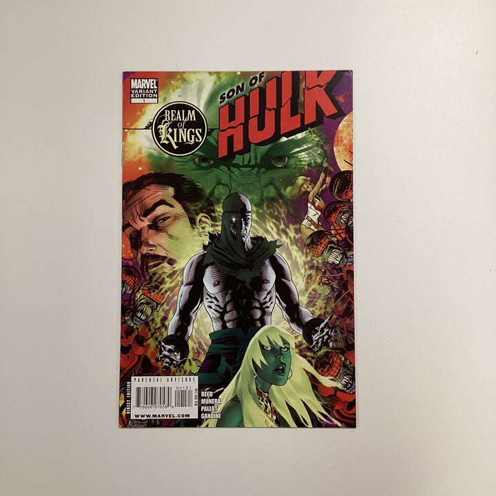 Realm Of Kings Son Of Hulk #1 2010 VF 1st App Of Jentorra 1:20 Variant0
