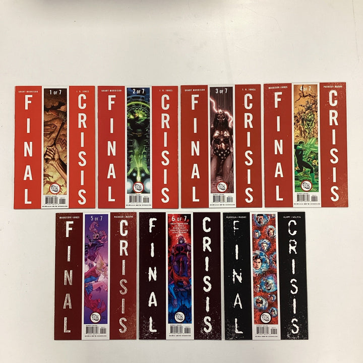 Final Crisis #1-7 2008 VF+ Complete Set0