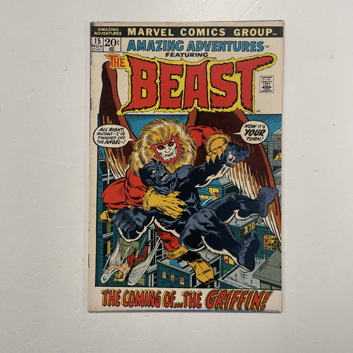 Amazing Adventures #15 1972 VG/FN 1st Beast with Blue Fur *See Description0