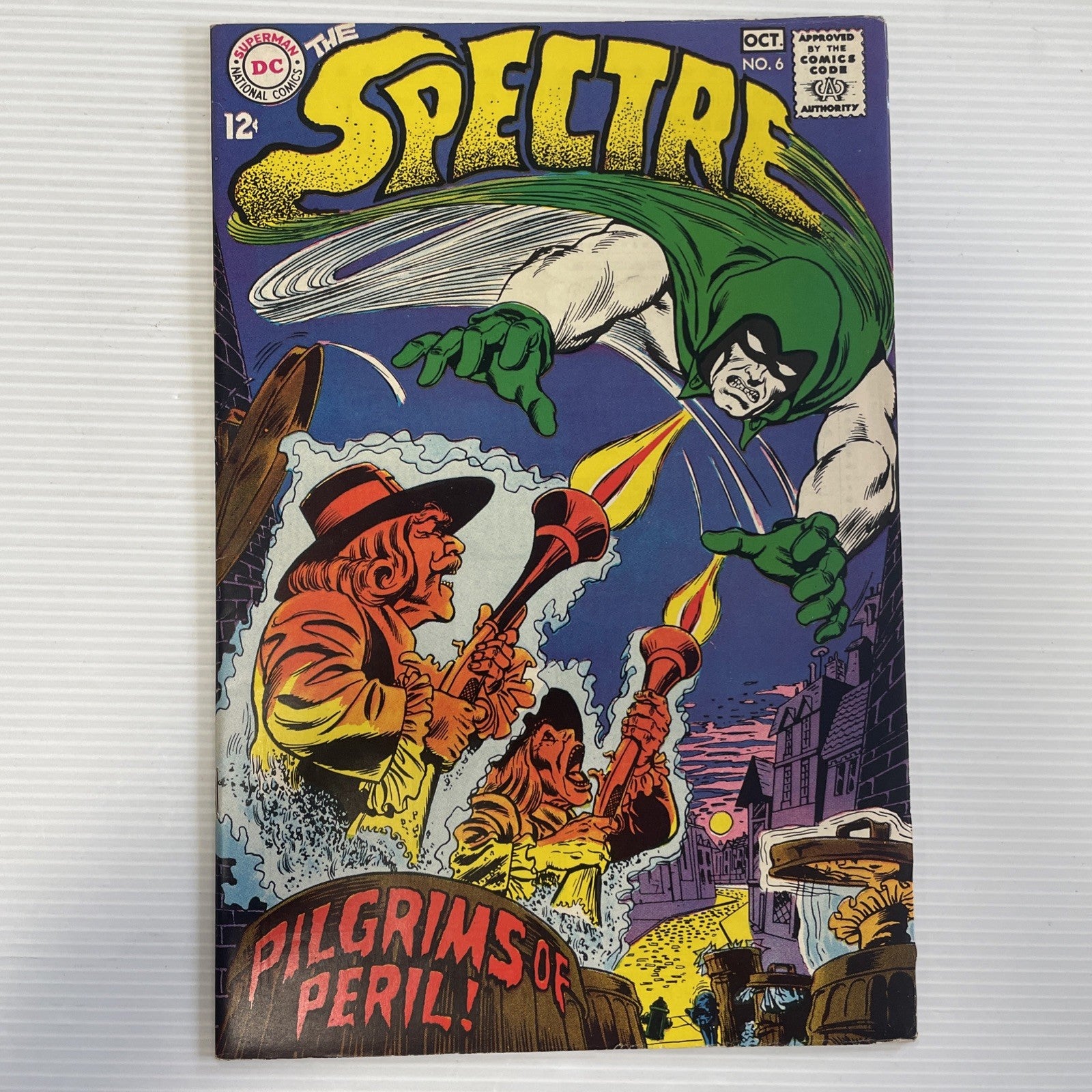 The Spectre #6 1968 FN+ Pence Stamp0