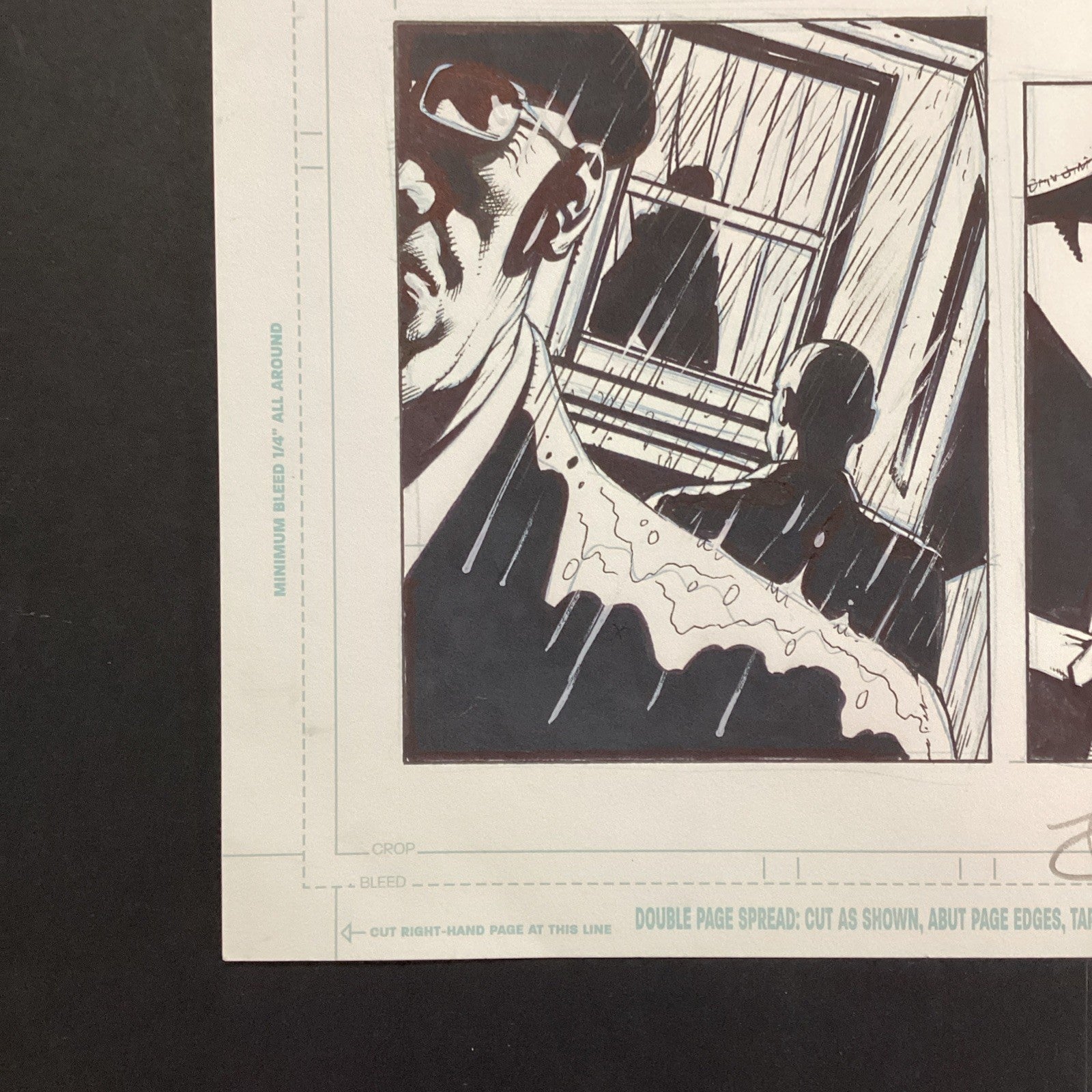 Original Artwork for Thunderbolt Jaxon #1 Page 16 By John Higgins 20064
