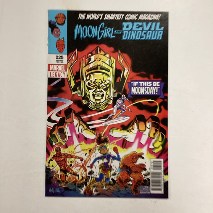 Moon Girl And Devil Dinosaur #25 VF/NM 2018 Second Print Variant0