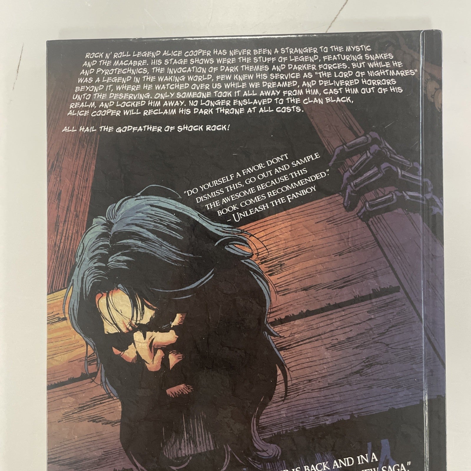 Alice Cooper Vol 1 Welcome to my Nightmare Signed by Alice Cooper (Hardbacked)5