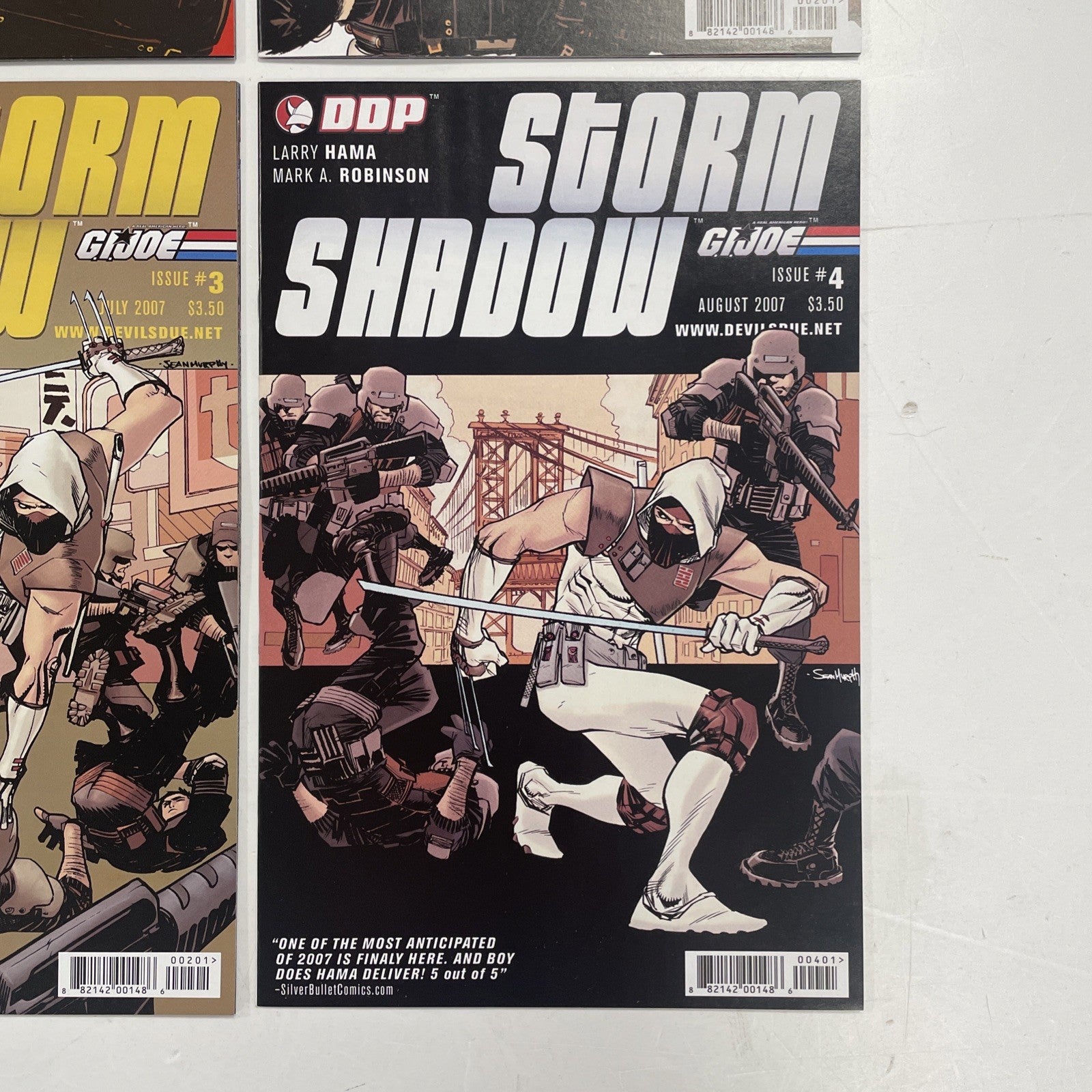 GI Joe Storm Shadow #1-7 2007 Complete Set4