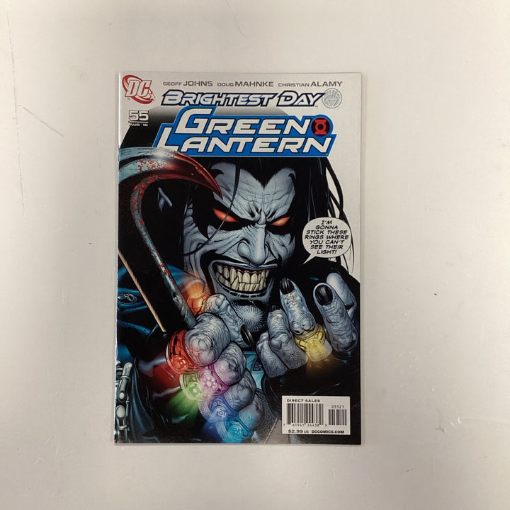 Green Lantern #55 2010 VF/NM 1:25 Doug Manke Lobo Variant0