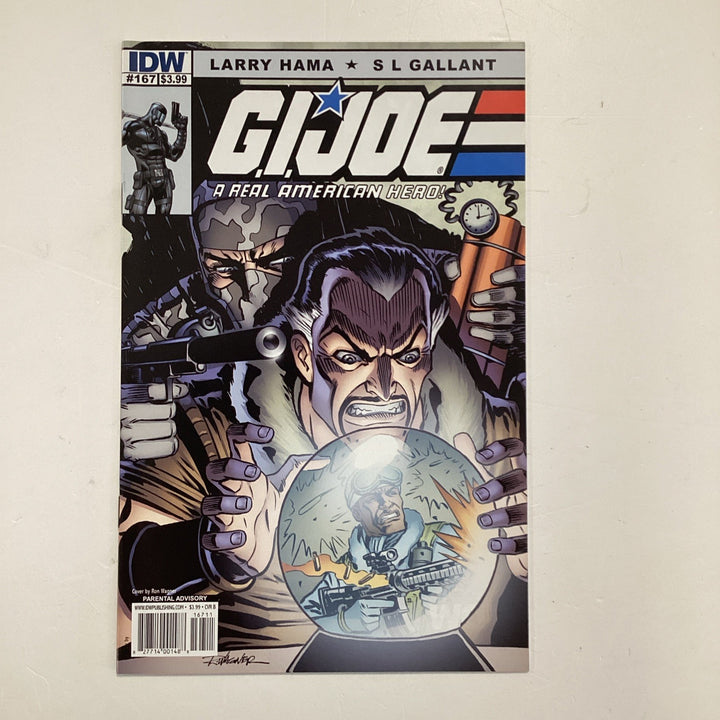 G.I. Joe A Real American Hero #167 2011 VF/NM Rod Whigham Variant0