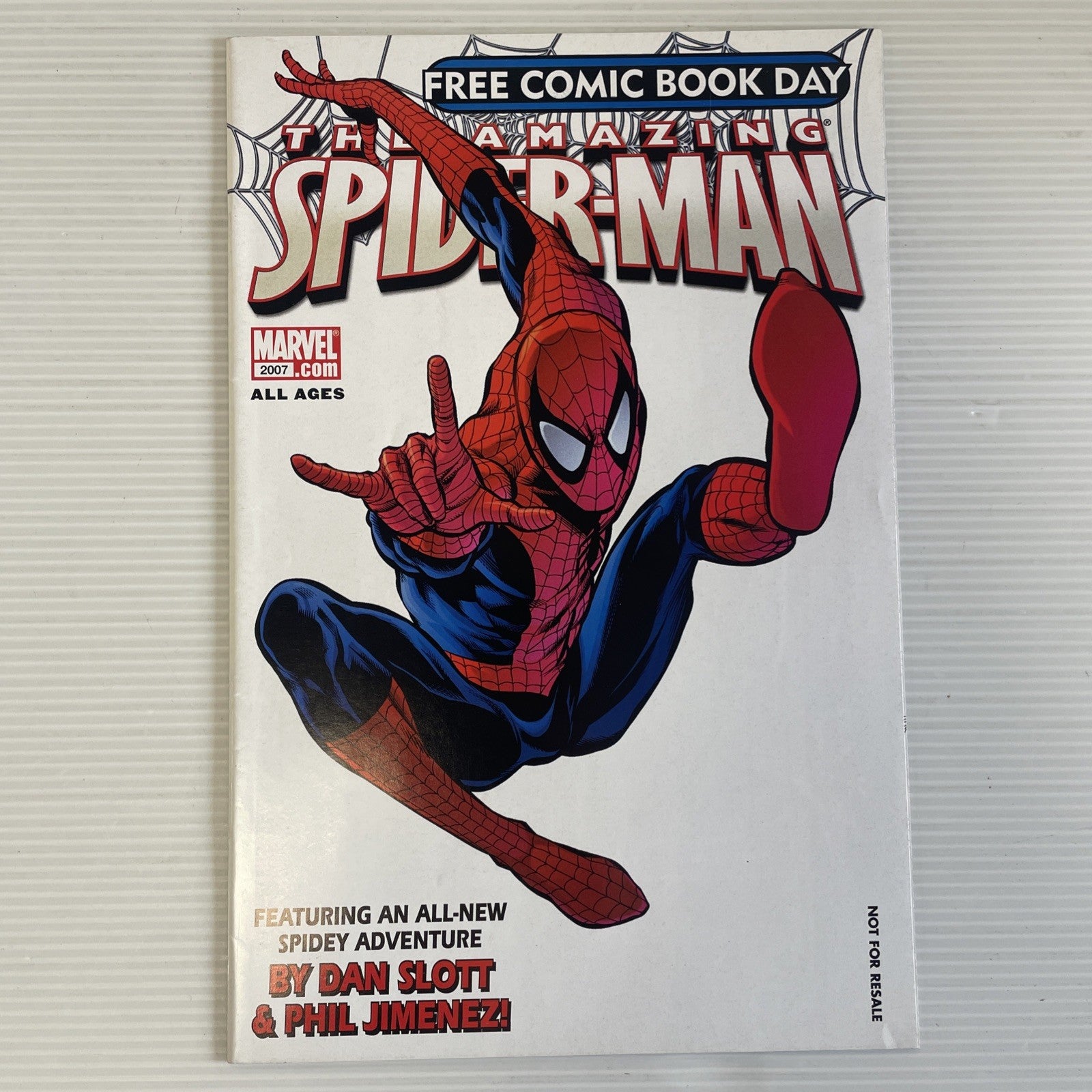 Amazing Spider-Man FCBD 2007 VF/NM 1st appearance of Mr. Negative and Jackpot0