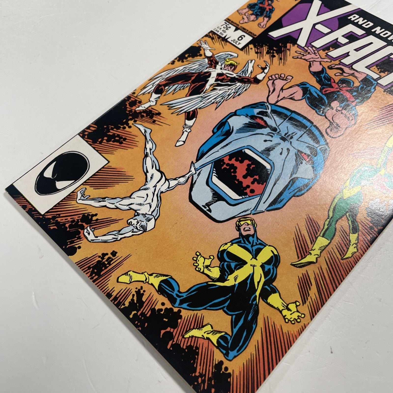 X-factor #6 1986 FN/VF 1st Full Appearance of Apocalypse (2)7