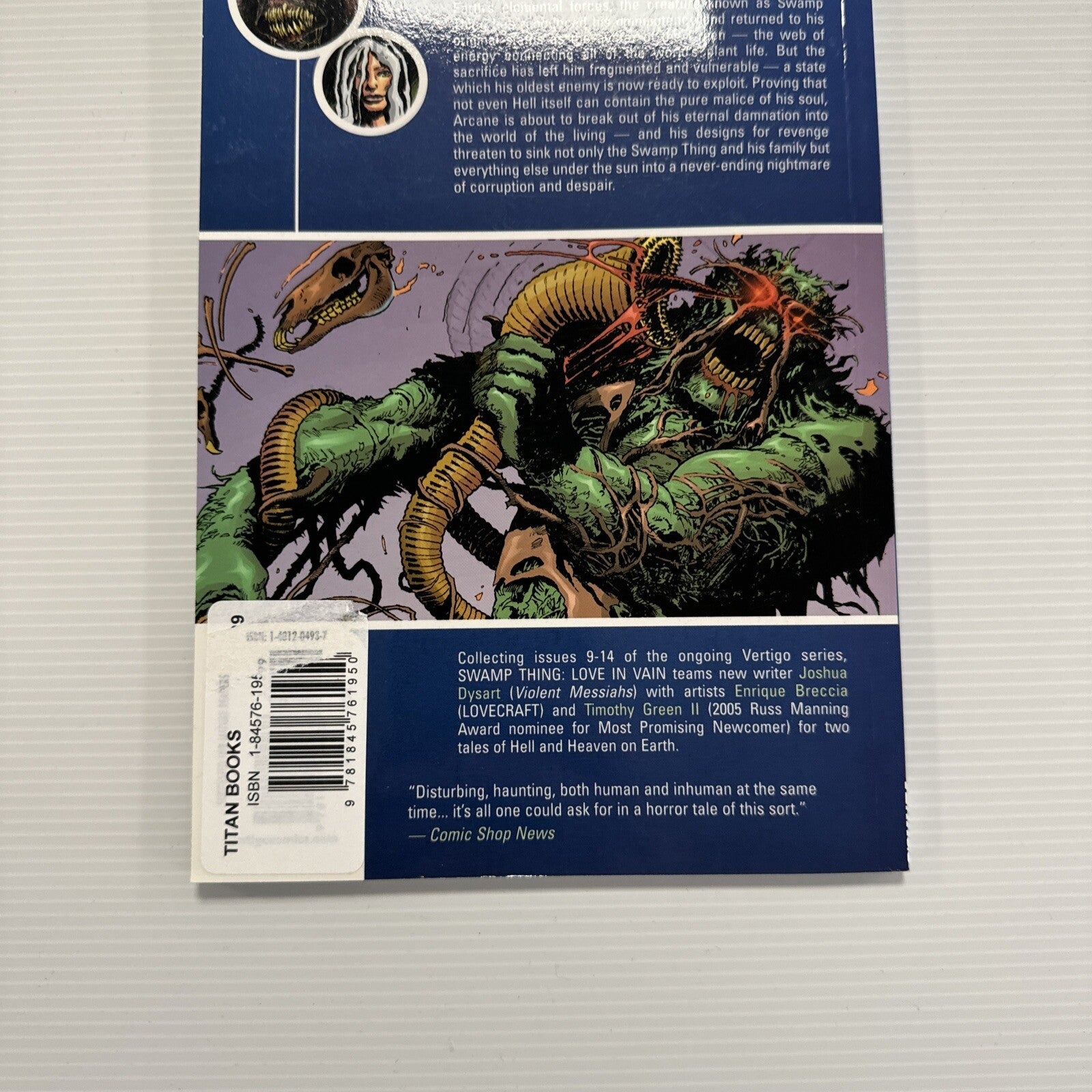 Swamp Thing: Love in Vain by Enrique Breccia, Timothy Green, Joshua Dysart6