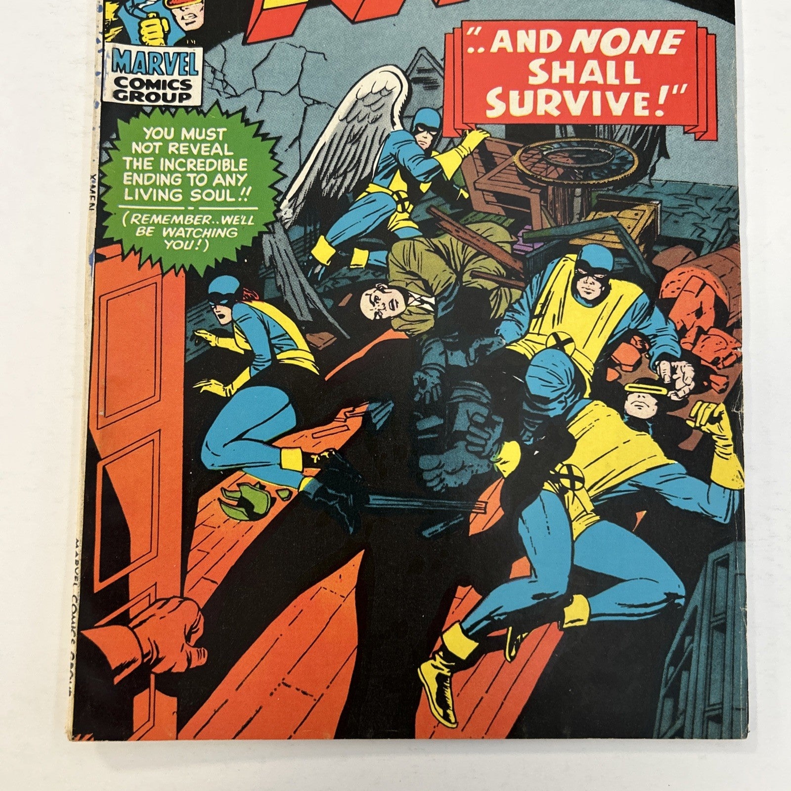 The X-Men #70 1971 FN- Reprints X-Men #17-18 Distributors Spray2