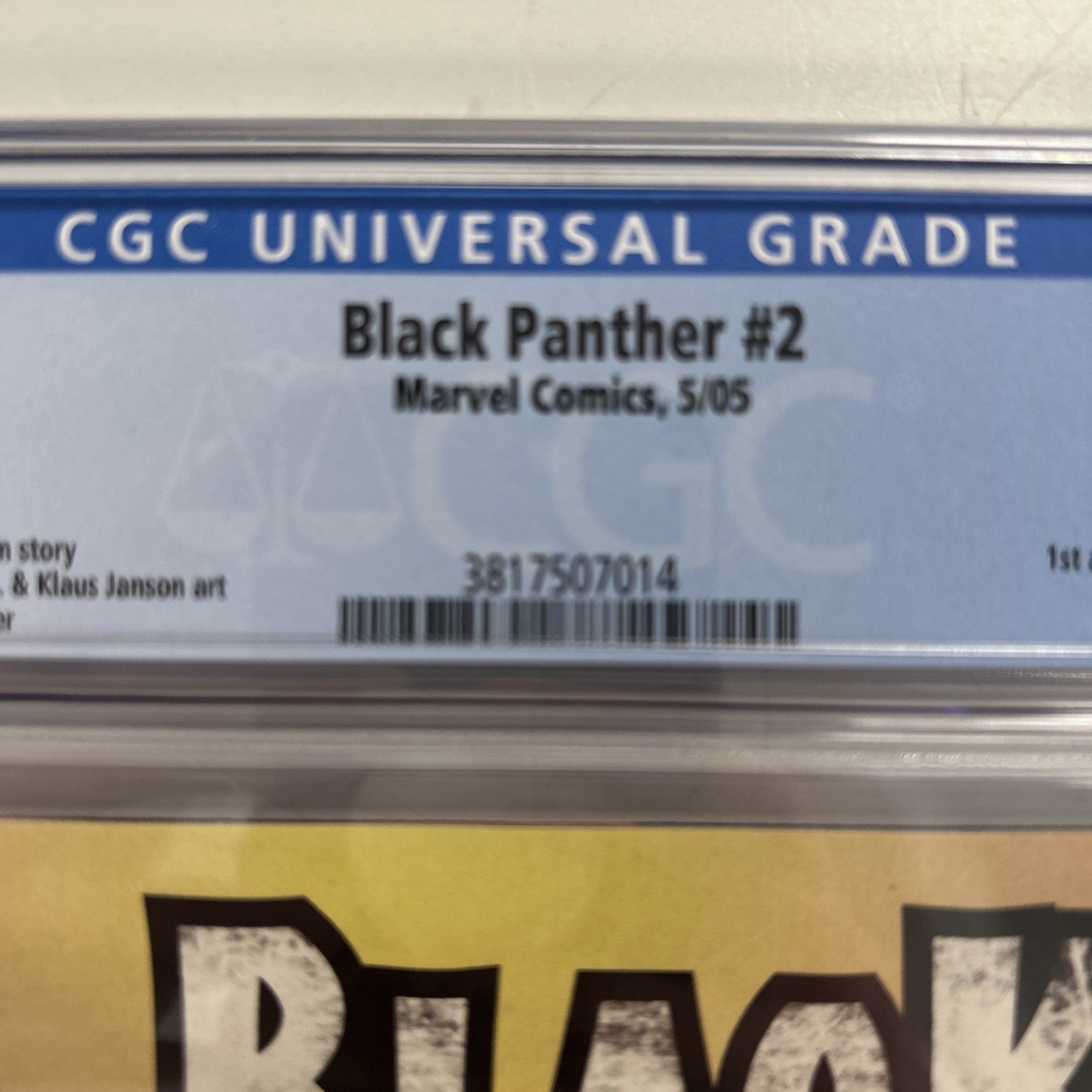 Black Panther #2 2005 CGC 9.0 White Pages 1st Appearance Shuri4