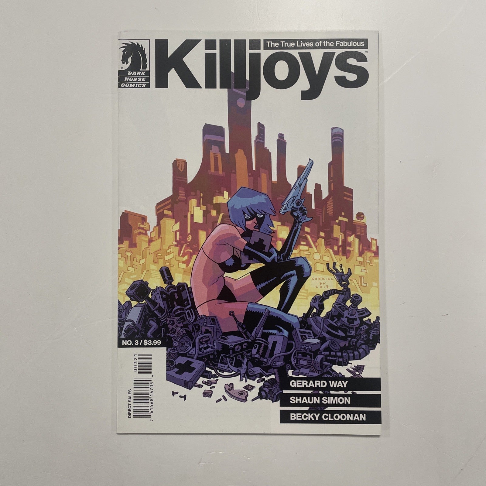 True Lives Of The Fabulous Killjoys #3 2013 VF/NM Gabriel Ba Variant Dark Horse0