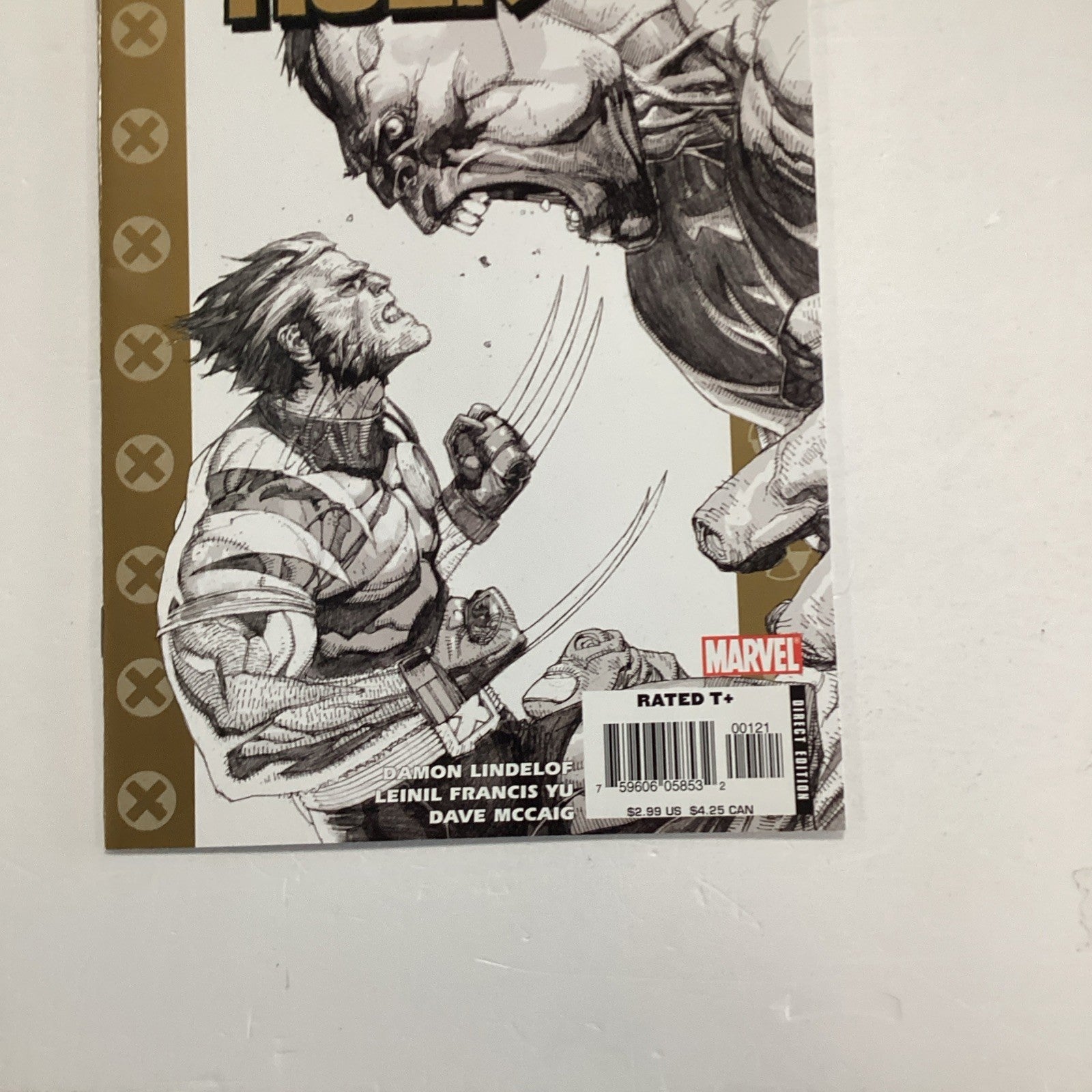 Ultimate Wolverine vs Hulk #1 2006 VF+2