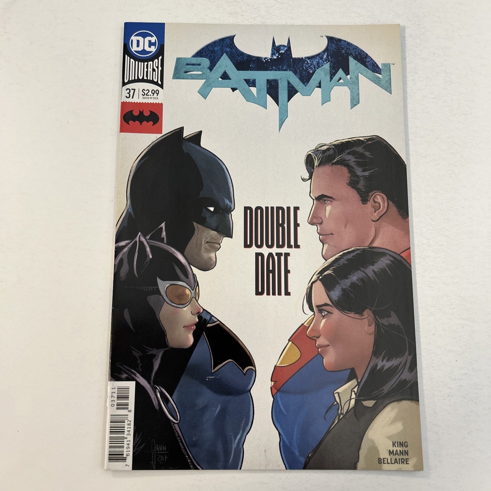 Batman #37 2017 VF/NM Superman Catwoman Lois Lane Double Date0