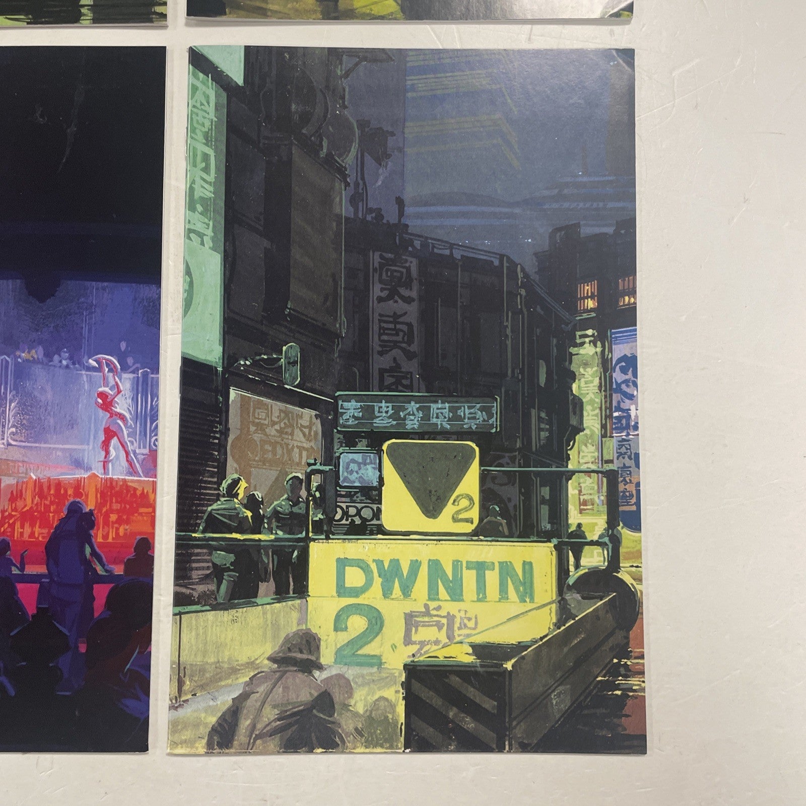 Blade Runner 2019 #5, #6, #7, #8 Syd Mead NYCC Virgin Variant set4