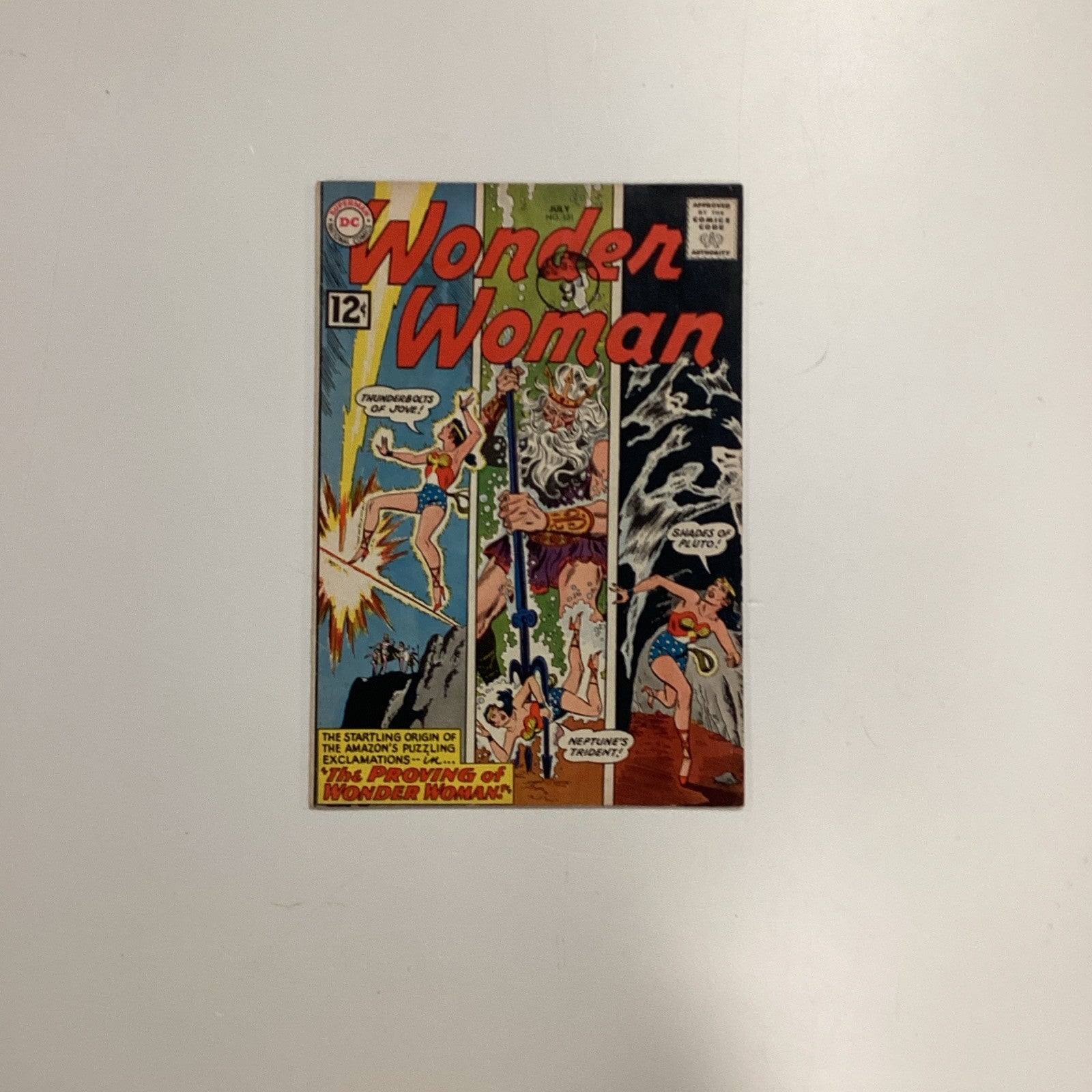Wonder Woman #131 1962 VG/FN Pence Stamp0