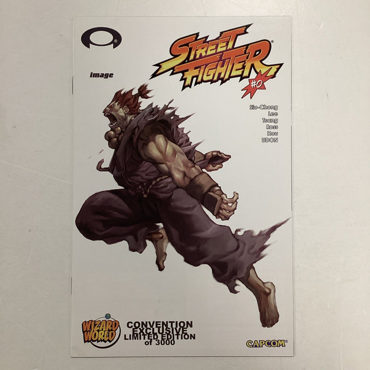 Street Fighter #0 2003 VF+ Wizard World Convention 1 of 30000
