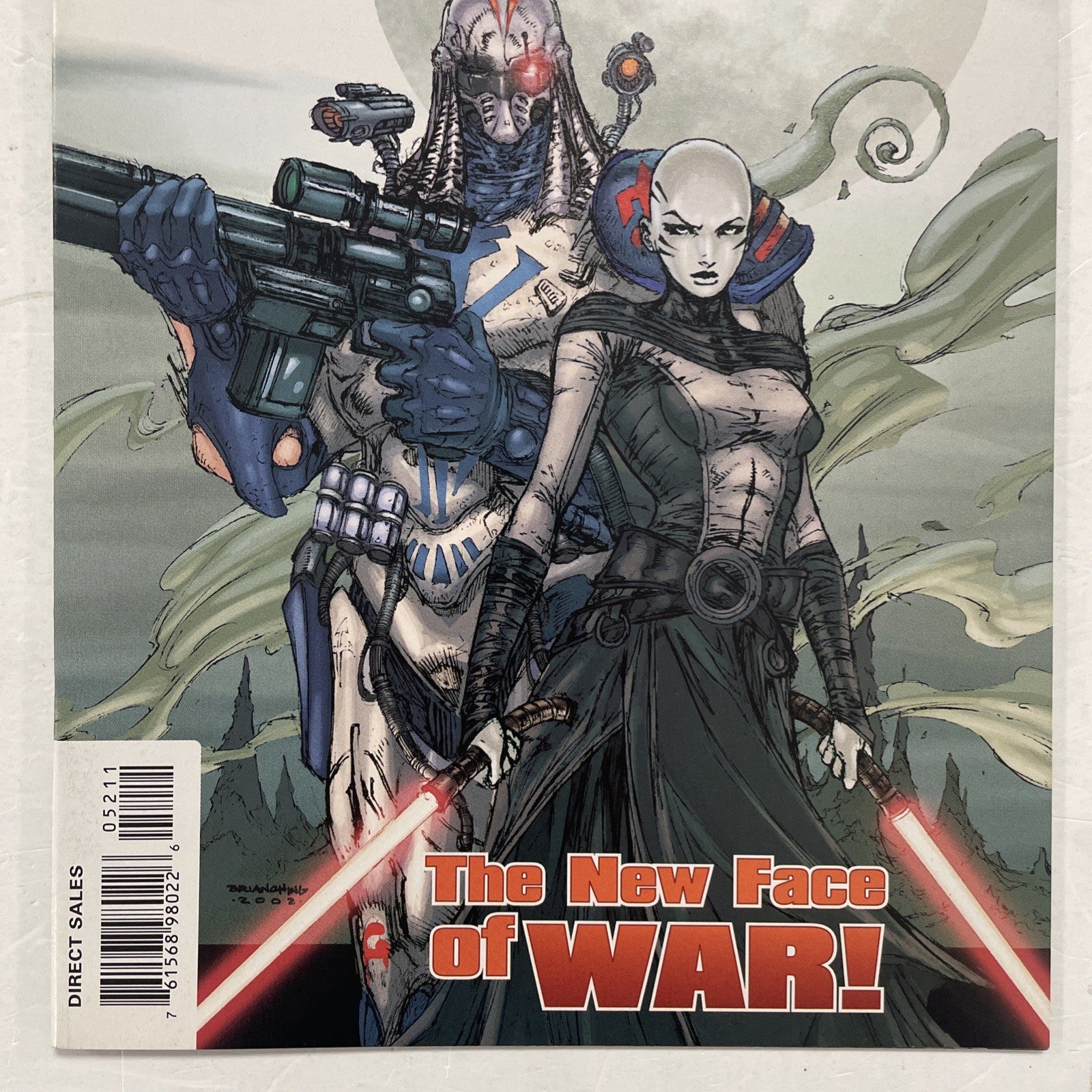 Star Wars #52 2003 VF/NM 1st Asajj Ventress Cover2