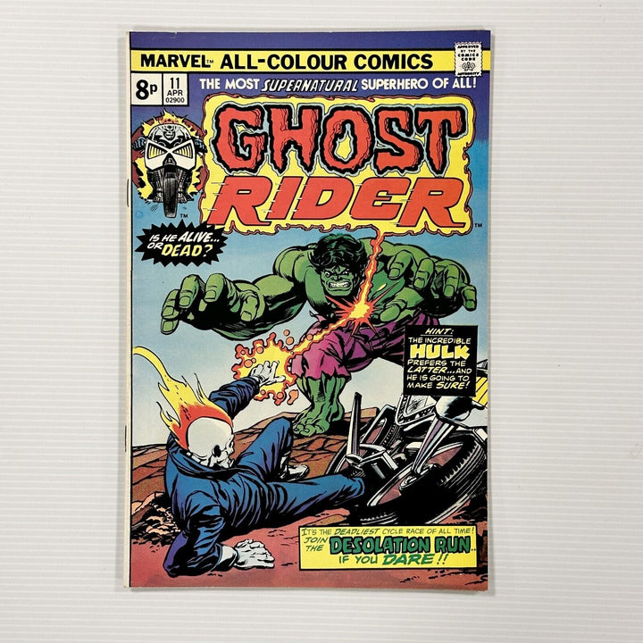 Ghost Rider #11 1975 VF- Pence Copy