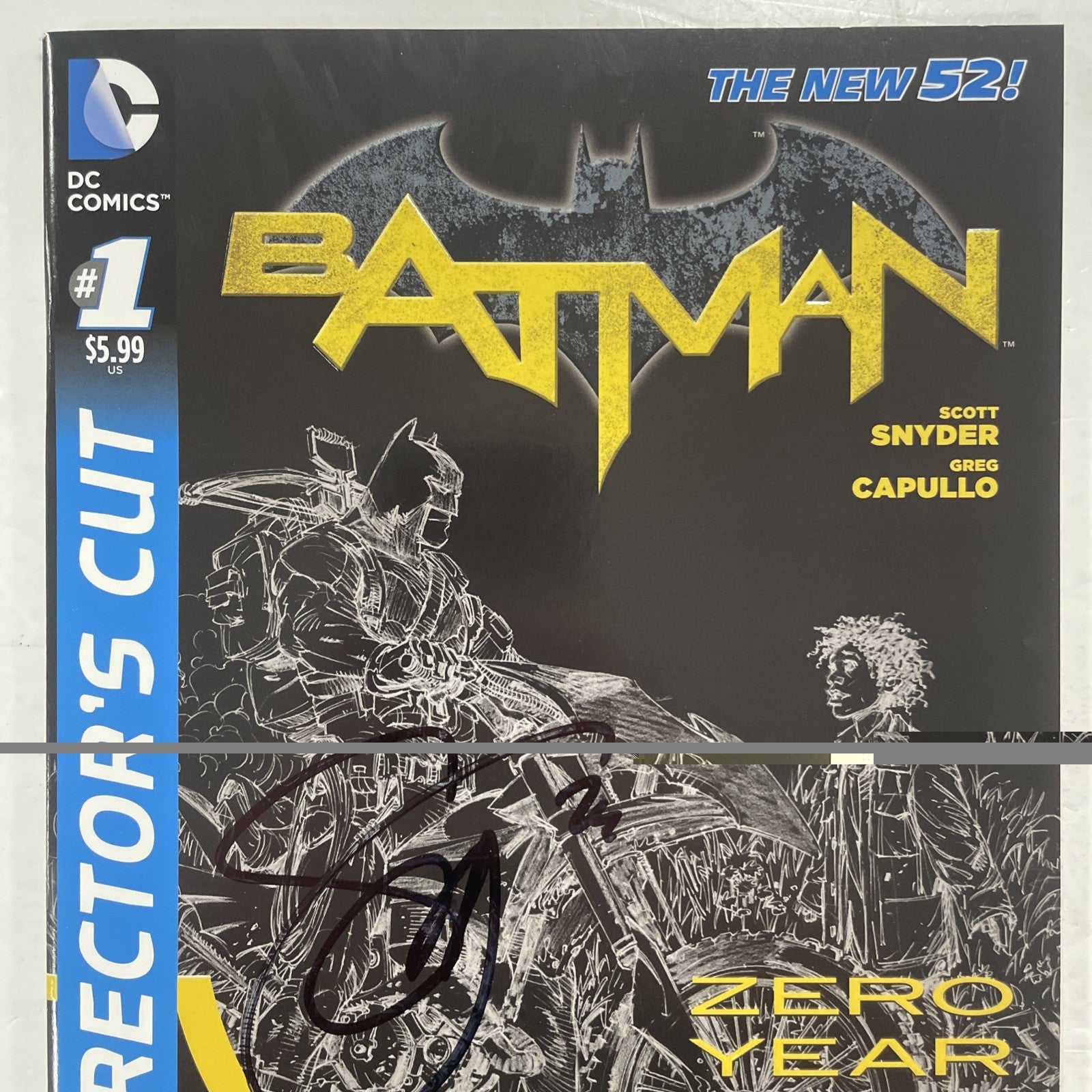 Batman Endgame #1 2016  Directors Cut Signed by Scott Snyder1