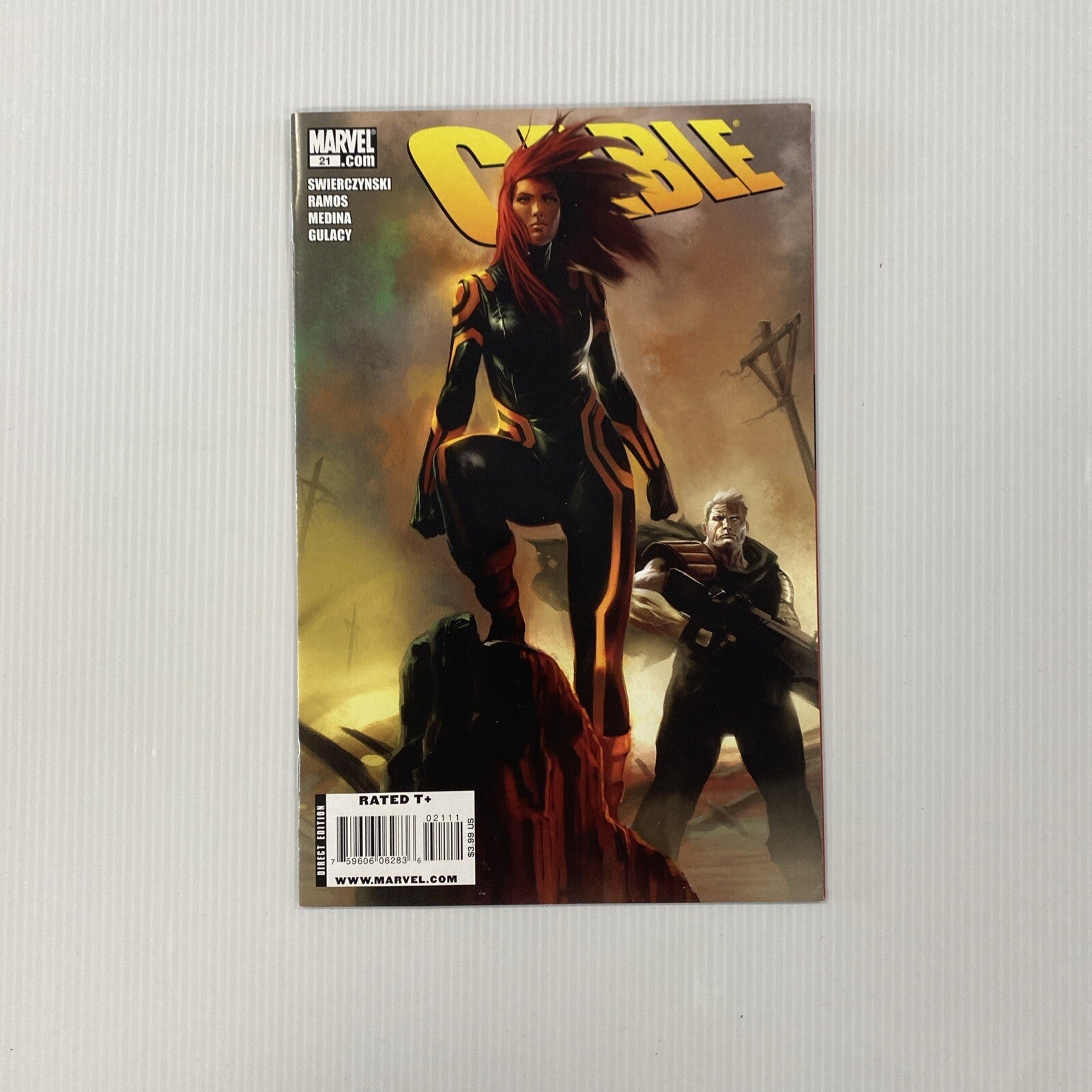 Cable #21 2010 VF/NM First 1st Appearance of Hope Summers as an Adult0