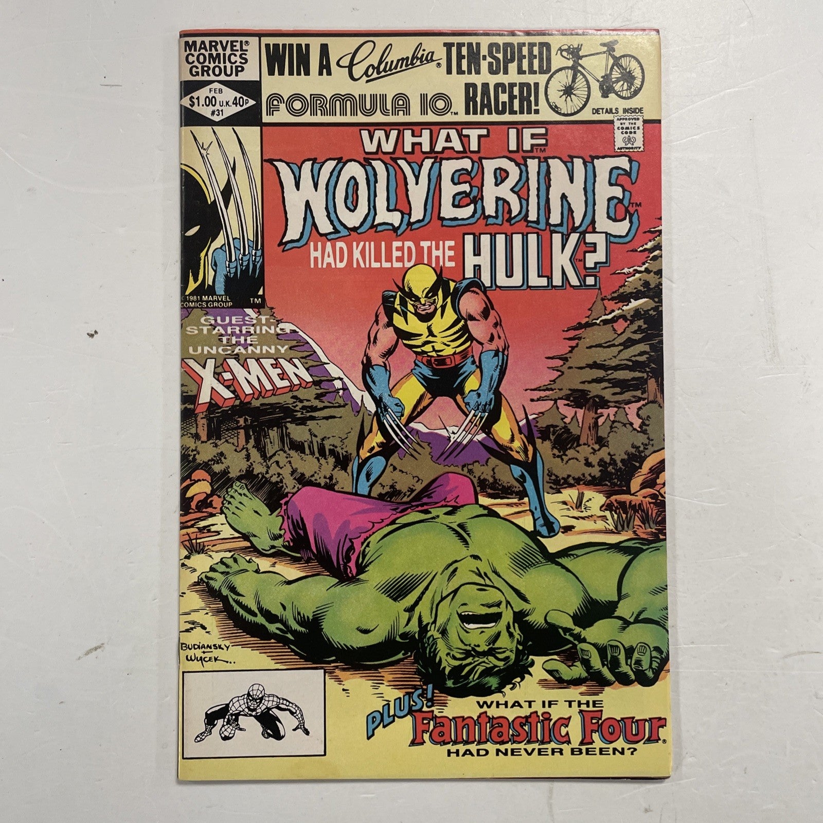 What If? Wolverine Killed the Hulk #31 1982 FN/VF0