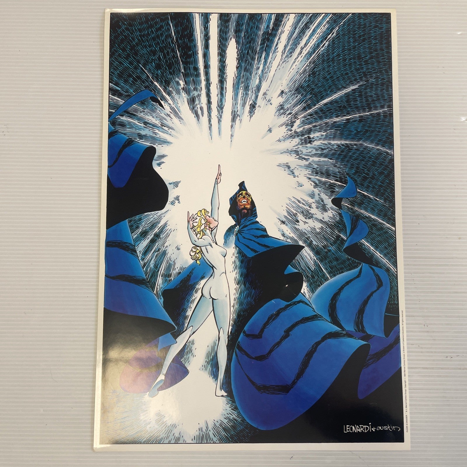 Marvel Press Cloak and Dagger Portfolio Prints 1984 Set 10 Rick Leonardi Art (1)13