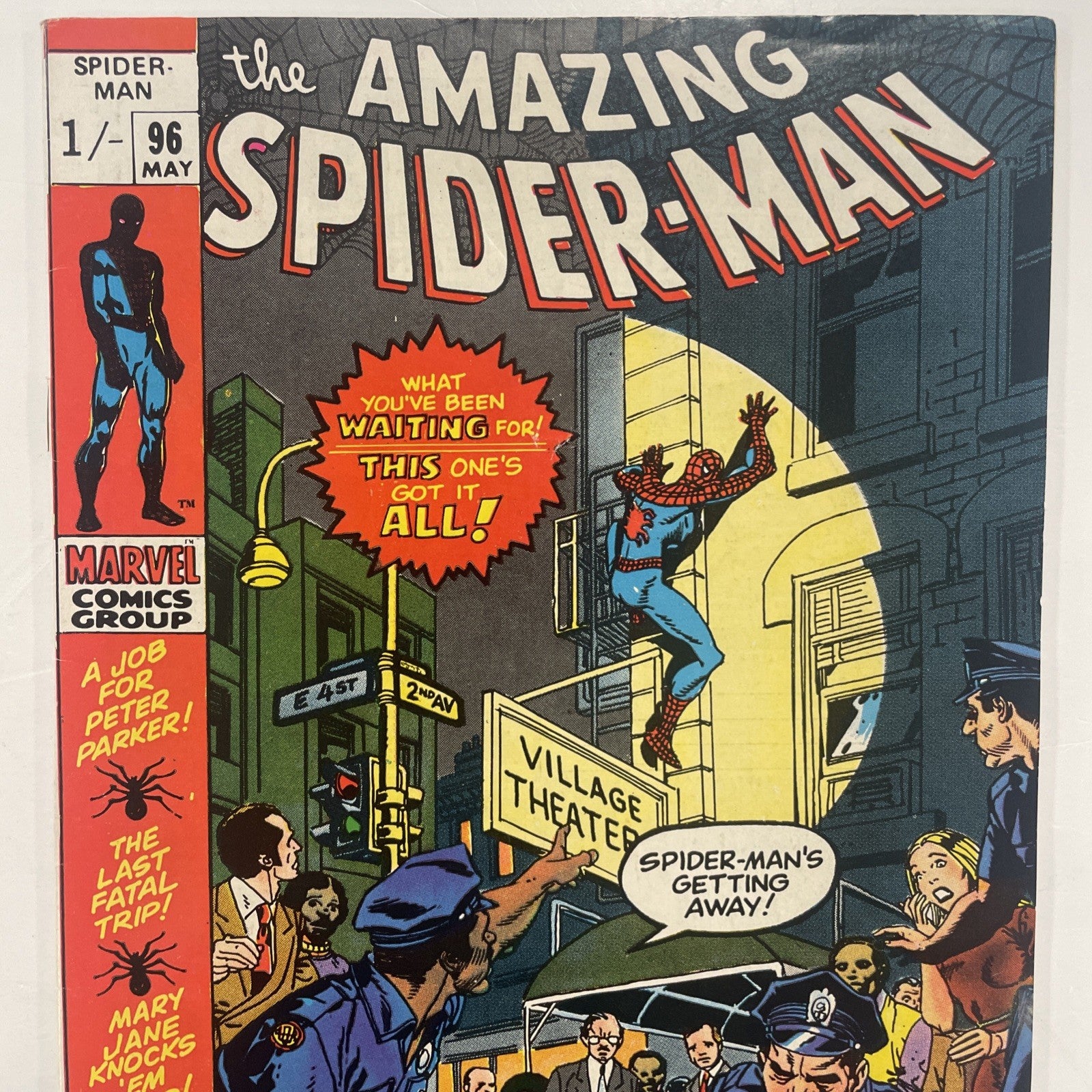Amazing Spider-Man #96 1971 FN/VF Pence Copy No Comic Code *See Description1