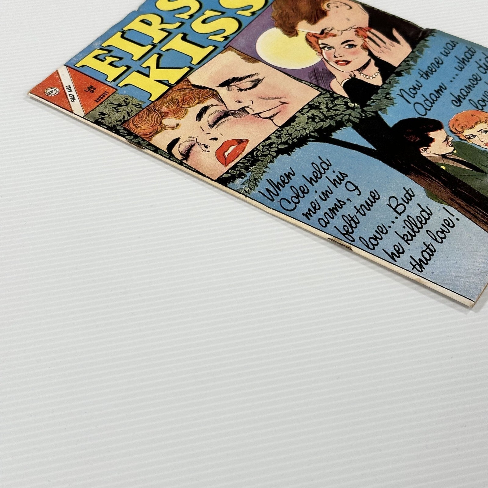 First Kiss #33 1962 VG Charlton Comics **Wrinkled from rope binding**6