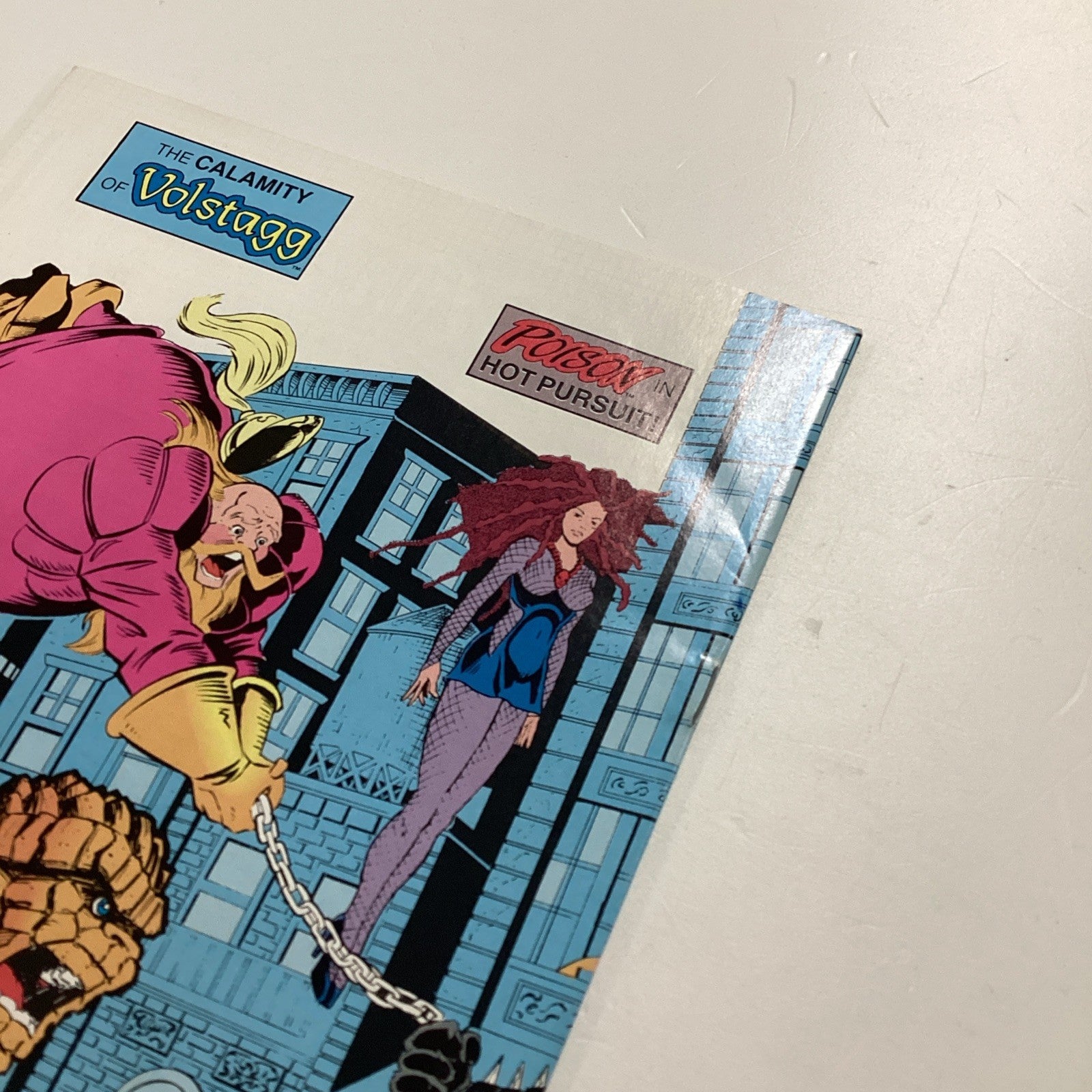 Marvel Comics #66 Wolverine & Ghost Rider '90 Signed & Sketched by Mark Texeira9