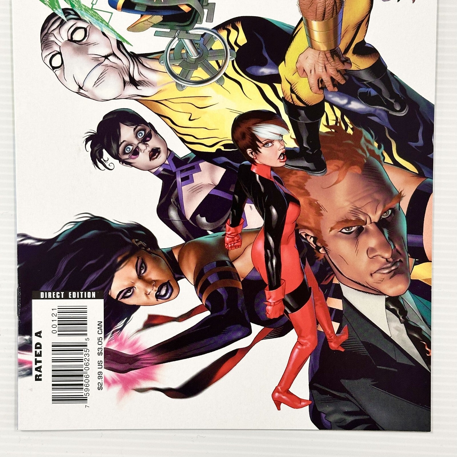 New Exiles #1 2008 NM Signed by Chris Claremont2