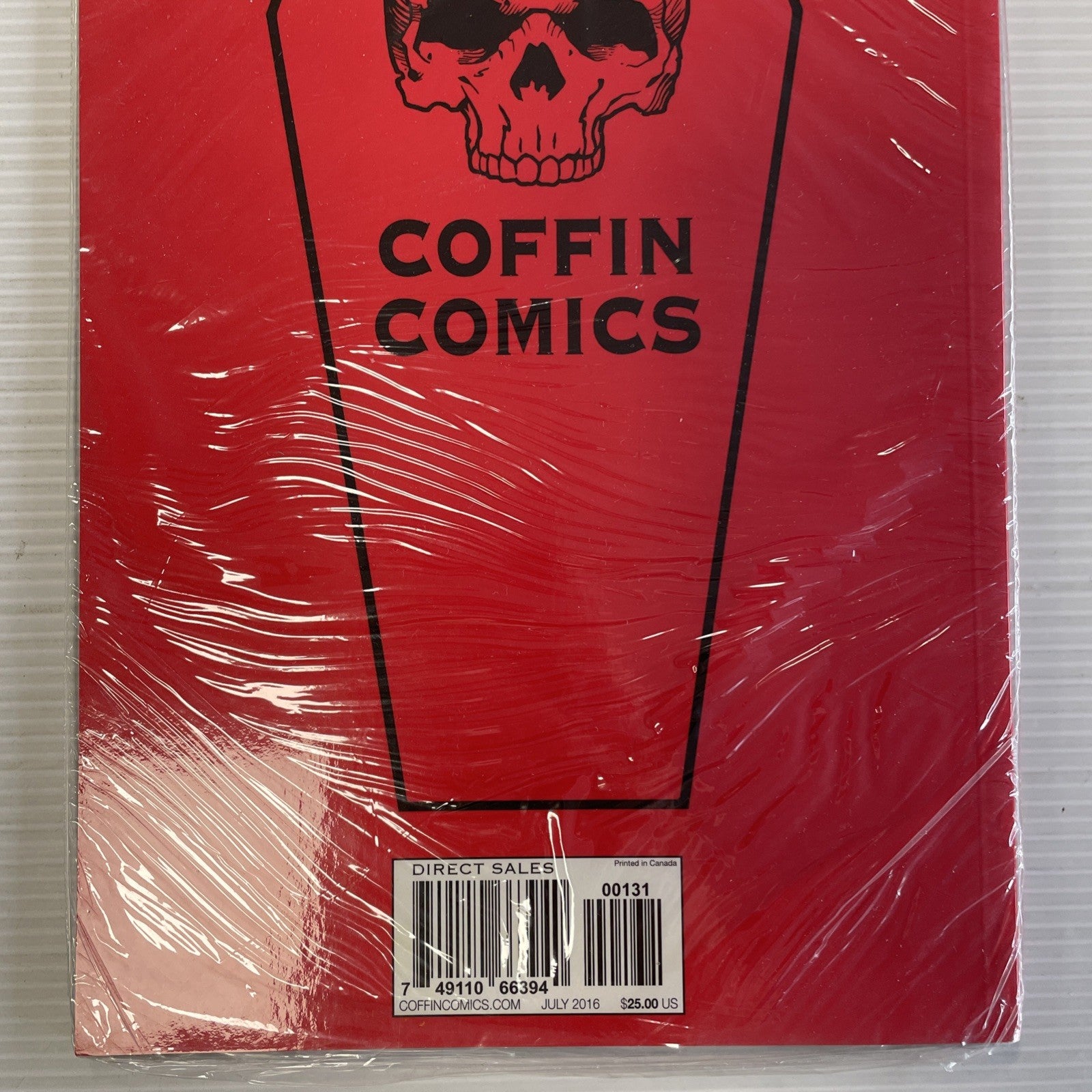 La Muerta Decent #1 2016 Premium Red Foil Edition New & Sealed Coffin Comics6