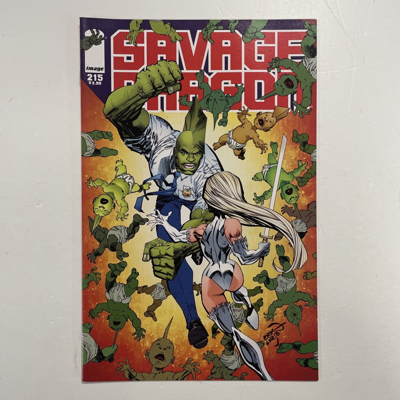Savage Dragon #215 NM 2016 Low Print Run Image Comics0